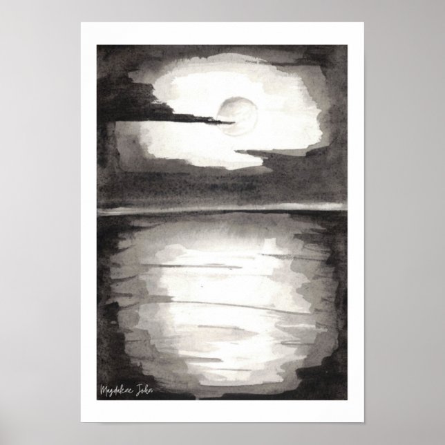 Poster Pleine lune (Devant)