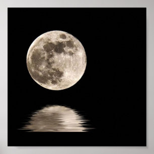 Poster Pleine lune