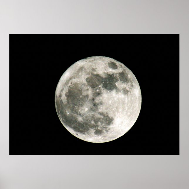 Poster Pleine lune (Devant)