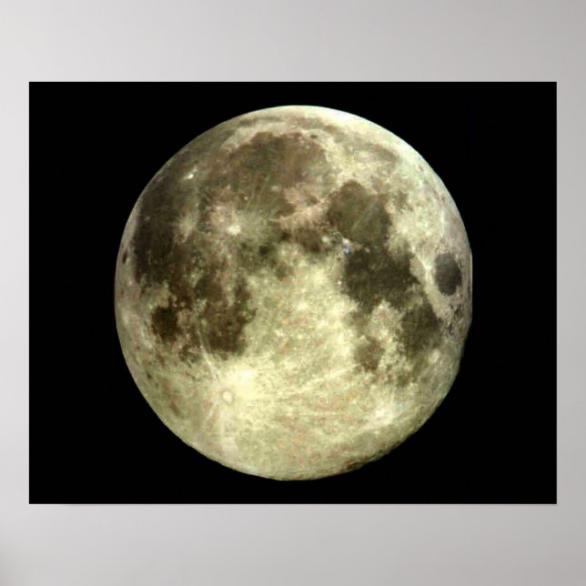 Poster Pleine lune (Devant)