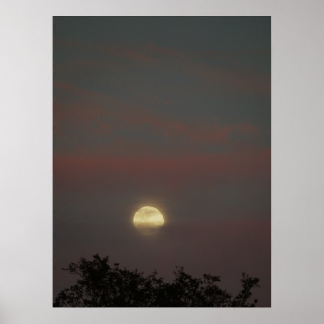 Poster Pleine lune (Devant)