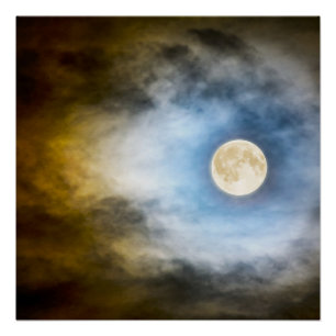 Poster Pleine lune