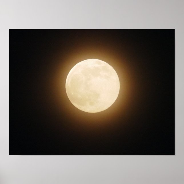 Poster Pleine lune (Devant)