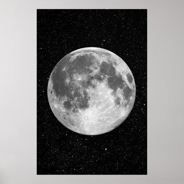 Poster Pleine lune (Devant)