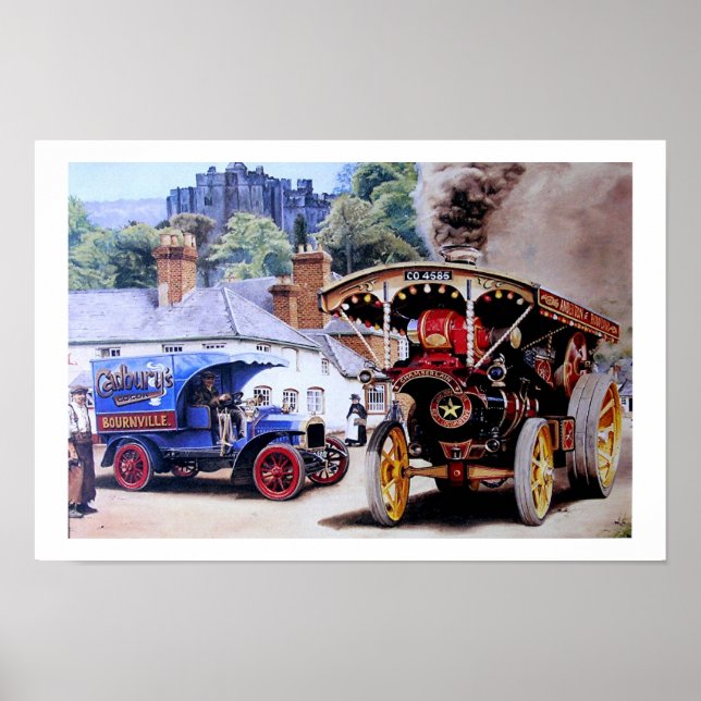 Poster Pleine vapeur (Devant)