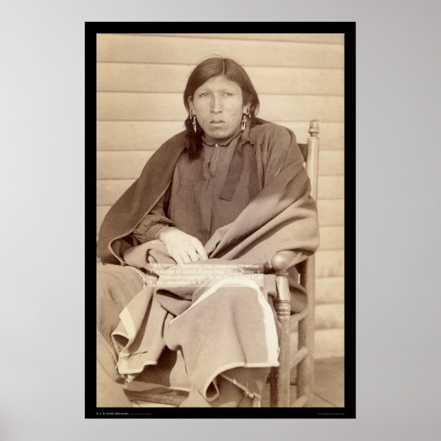 Poster Plenty Horses, Couche du lieutenant Casey SD 1891 (Devant)