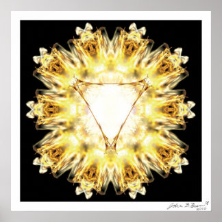 Poster Plexus solaire Chakra