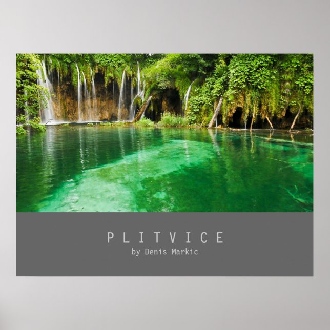 Poster Plitvice (Devant)