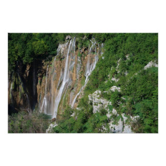 Poster Plitvice Lakes Croatia