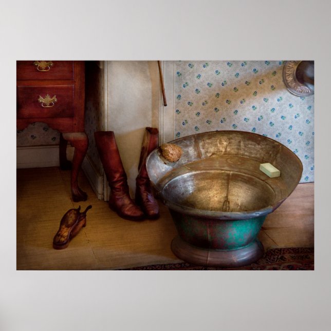 Poster Plomber - Jour du bain (Devant)