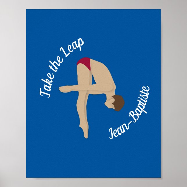 Poster Plongée (Devant)