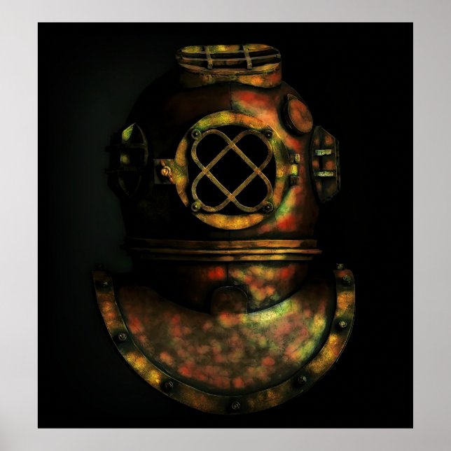 Poster Plonger au fond (Devant)