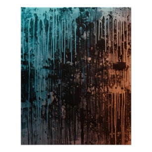 Poster Pluie de Contrastes
