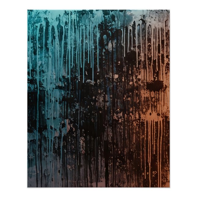 Poster Pluie de Contrastes (Devant)