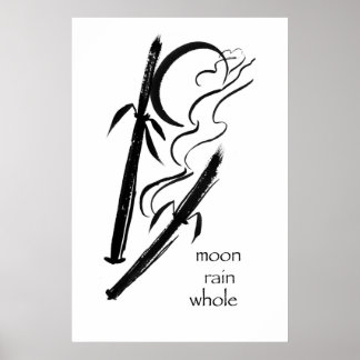 Poster pluie de lune