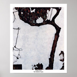 Poster Plum Tree Par Schiele Egon