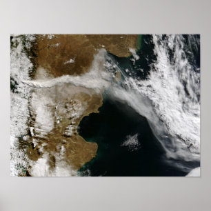 Poster Plume de cendres de l'éruption du volcan Chaiten, 