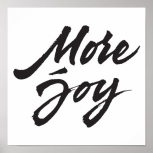 Poster Plus de joie