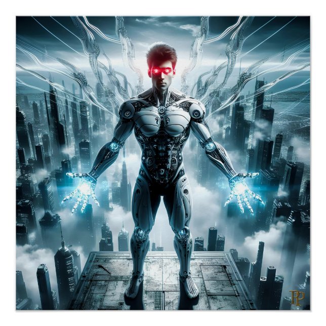 Poster Plus de machine que d'homme (Devant)