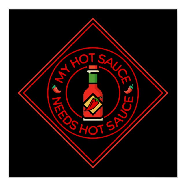 Poster Plus de sauce chaude (Devant)