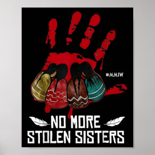 Poster Plus de soeurs volées - Justice Indigène