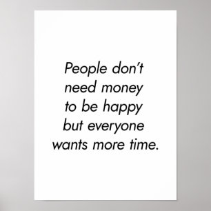 Poster plus de temps