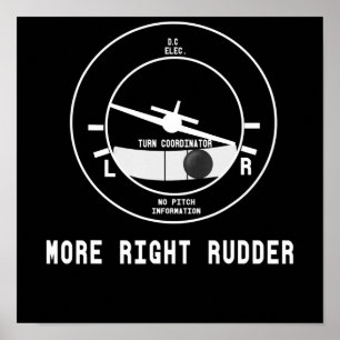 Poster Plus Droit Pilote Cfi instructeur de vol Cadeau pi