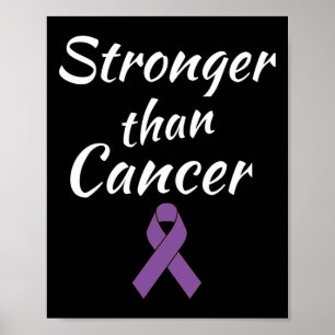 Poster Plus fort que le cancer Pancréatique Cancer Sensib