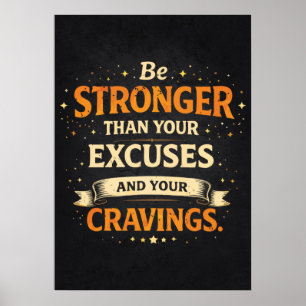 Poster Plus Fort que les Excuses et les Envies, Entraînem