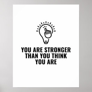 Poster Plus fort que vous ne pensez