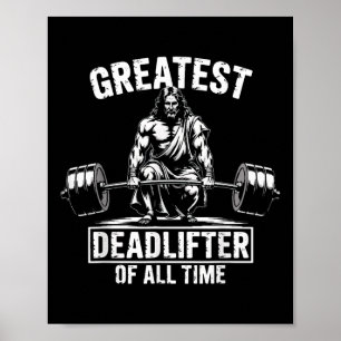 Poster Plus Grand Soulève-Poids Mort De Tous Les Temps Jé
