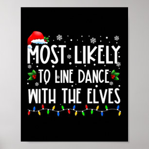 Poster Plus susceptible de faire du line dance avec les e