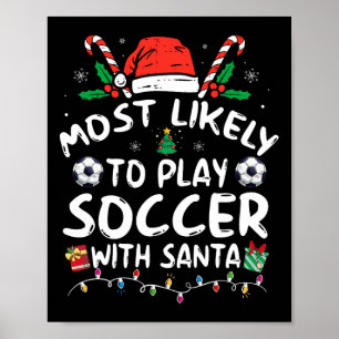 Poster Plus susceptible de jouer au football avec la fami