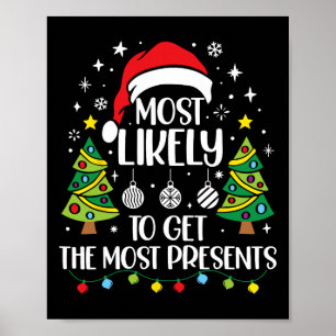 Poster Plus susceptible de recevoir le plus de cadeaux Fa