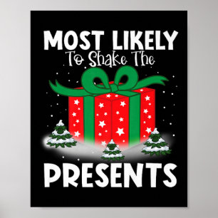 Poster Plus susceptible de secouer la famille de Noël des