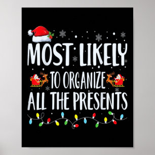 Poster Plus susceptible d'organiser tous les cadeaux de l