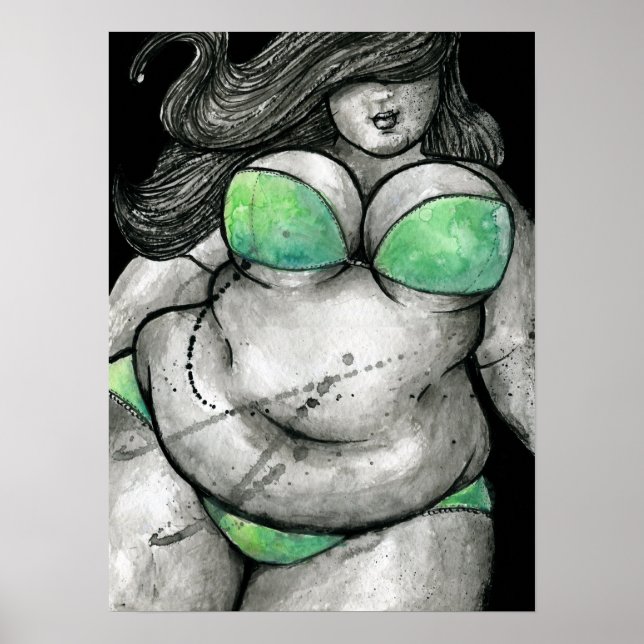 Poster Plus Taille Beauté (Devant)