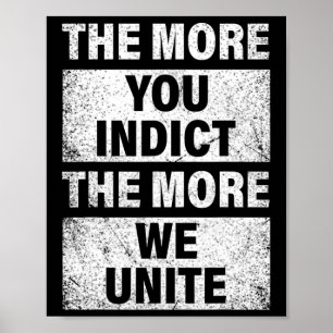 Poster Plus Vous Montrez Que Plus Nous Unissons L'Accusat