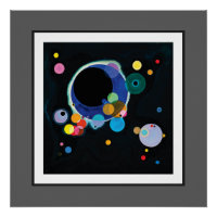 Plusieurs cercles par Wassily Kandinsky