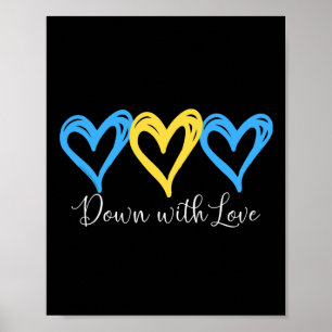 Poster Plutôt À Bas Avec L'Amour Monde Le Syndrome À Bas