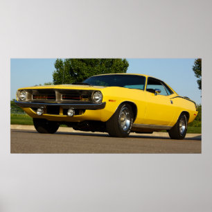 Poster Plymouth 1970 Hemi Cuda