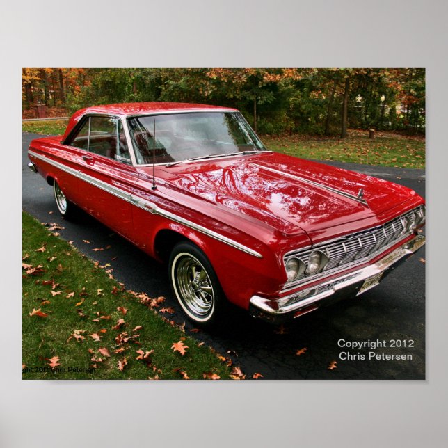Poster Plymouth Sport Fury (Devant)