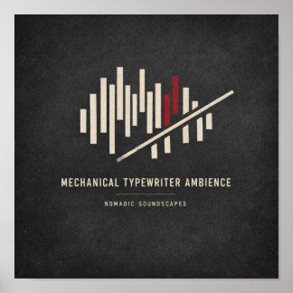 Poster Pochette de l'album Ambiance de Machine à Écrire M
