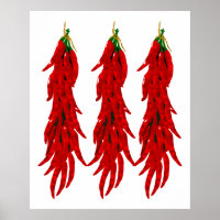 Pochette d'impression Red Chili Peppers
