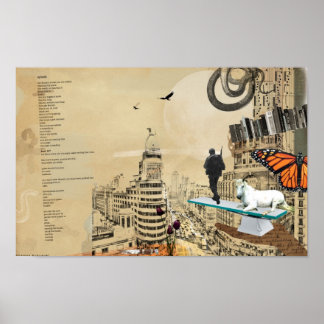 Poster Poème Bukowski