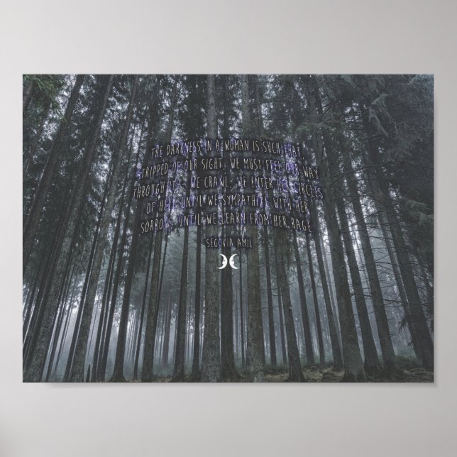 Poster Poème de cuisine Segovia Amil (Devant)