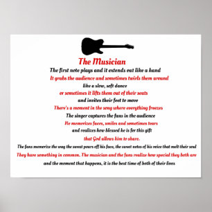 Poster Poème musicien