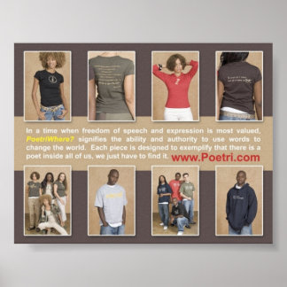 Poster "PoetriOù ?"...Un Style Comme Aucun Autre ! ! !