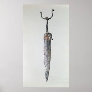 Poster Poignard, culture de Halstatt, c.750-450 AVANT