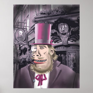 Poster Poignée avec l'affiche de valeur mat Hyde